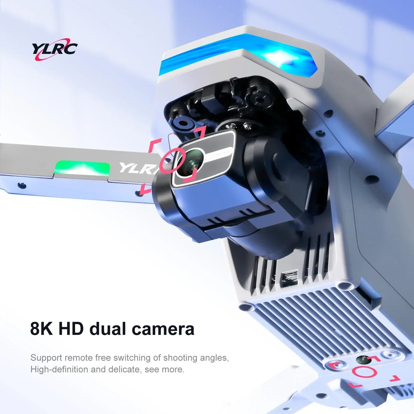 S135 Drone 1080P HD Camera Aerial Photography Professional Brushless Quadcopter Folding Remote Control Helicopter Toy Gif